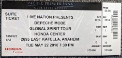 2018-05-22 Honda Center, Anaheim, CA, USA - Ticket Stub 1.jpg