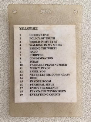 1993 Devotional Tour yellow setlist.jpg