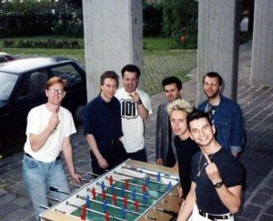 1989-05-1x Depeche Mode table football game, photo by Roberto Baldi.jpg