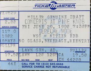 1990-06-29 Pine Knob Music Theatre, Detroit, MI, USA - Ticket Stub 1.jpg