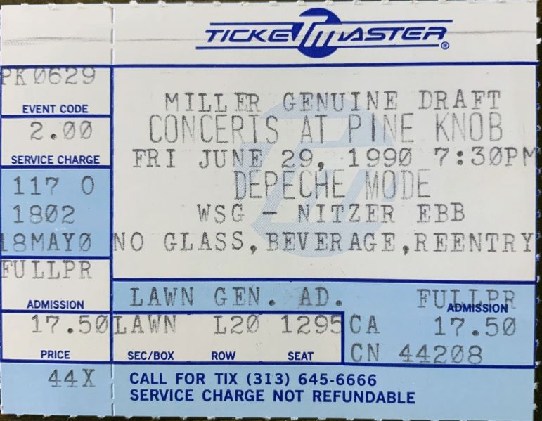 File:1990-06-29 Pine Knob Music Theatre, Detroit, MI, USA - Ticket Stub 1.jpg