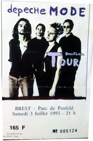 1993-07-03 Parc Penfeld, Brest, France - Ticket Stub 1.jpg