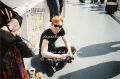 Andrew Fletcher on the rooftop observation deck of Two World Trade Center on 24 March 1990. Image retrieved via Facebook group “Depeche Mode Classic Photos And Videos”. Courtesy of Michael Lyons.