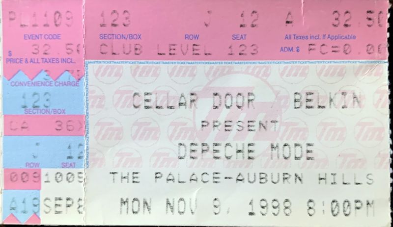 File:1998-11-09 The Palace, Detroit, MI, USA - Ticket Stub 1.jpg