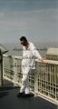 Dave Gahan on the rooftop observation deck of Two World Trade Center on 24 March 1990. Image retrieved via Facebook group “Depeche Mode Classic Photos And Videos”. Courtesy of Michael Lyons.